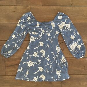 PRISTINE altar’d state long sleeve mini dress